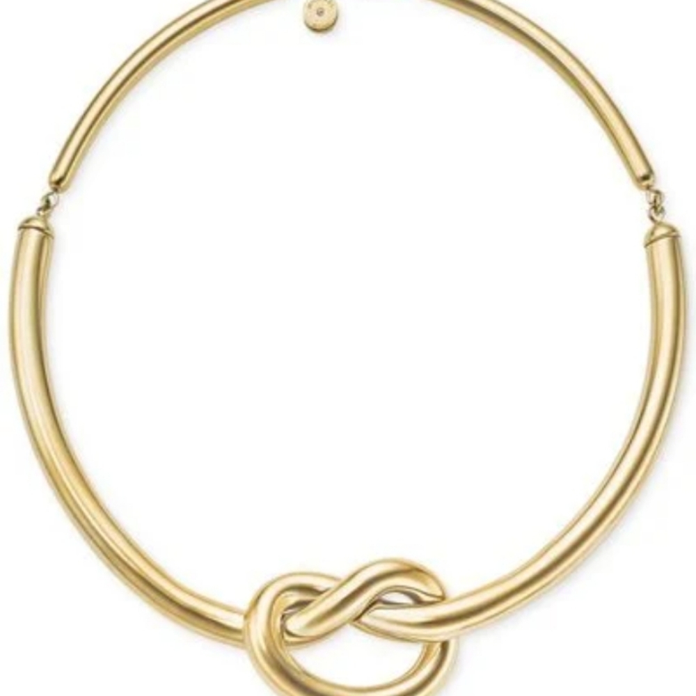 NWT MICHAEL KORS KNOT CHOKER NECKLACE